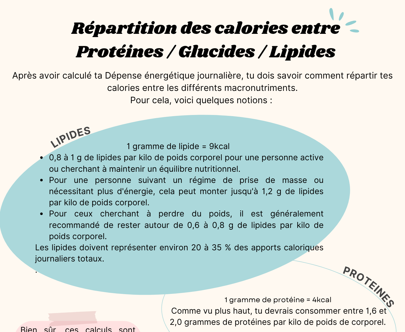 Guide nutritionnel